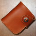 HR-01BSV-ホースライディングシルバーBコインコイン-HR01BSV-REDMOON-レッドムーンハーフウォレット（ショートウォレット：二つ折り財布)の画像