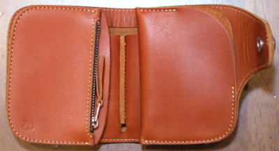 HR-01BSV-ホースライディングシルバーBコインコイン-HR01BSV-REDMOON-レッドムーンハーフウォレット（ショートウォレット：二つ折り財布)の画像