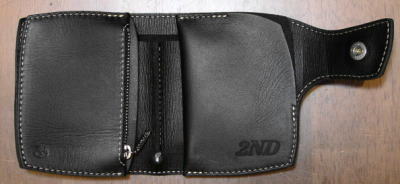 NHR-01AE-2ND-セカンド別注NHR-01Aイーグル-NHR01AE2ND-REDMOON(レッドムーン)ハーフウォレット（ショートウォレット：二つ折り財布)の画像