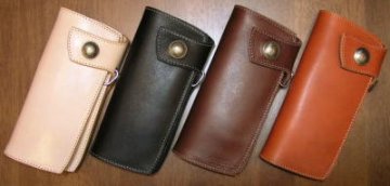 NCW-02A-ニューチェーンウォレットオリジナルコイン-NCW02A-REDMOON-レッドムーンロングウォレット（長財布）の画像