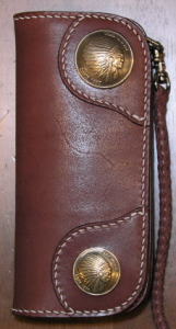 NB-02-コードバン-ネバダ-NB02-REDMOON-レッドムーンロングウォレット（長財布）の画像