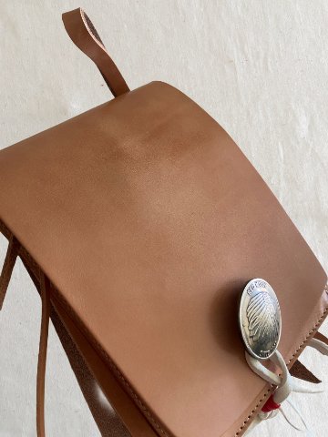旧商品スペシャルプライス！M-MBP-サドル-MMBP-REDMOON-レッドムーンメディスンバッグ・レッドムーンヒップバッグ レザーバッグの画像