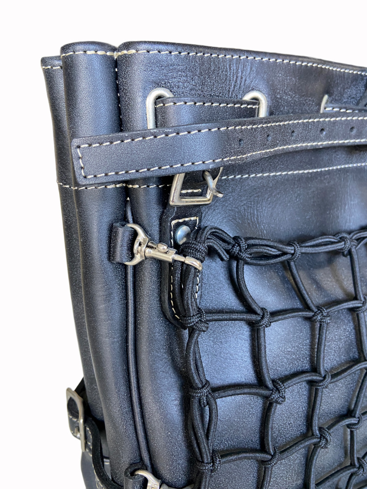 旧商品スペシャルプライス！HUNTER-S-ブラック-ハンターSサイズ-HUNTERS-REDMOON-レッドムーンレザーショルダーバッグの画像