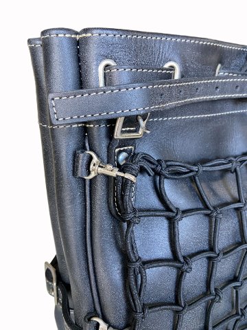 旧商品スペシャルプライス！HUNTER-S-ブラック-ハンターSサイズ-HUNTERS-REDMOON-レッドムーンレザーショルダーバッグの画像