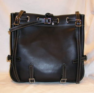 旧商品スペシャルプライス！HUNTER-S-ブラック-ハンターSサイズ-HUNTERS-REDMOON-レッドムーンレザーショルダーバッグの画像