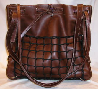 旧商品スペシャルプライス！HUNTER-L-コードバン-ハンターLサイズ-HUNTERL-REDMOON-レッドムーンレザーショルダーバッグの画像