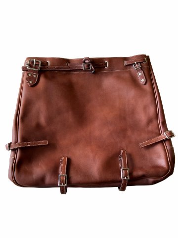 旧商品スペシャルプライス！HUNTER-L-コードバン-ハンターLサイズ-HUNTERL-REDMOON-レッドムーンレザーショルダーバッグの画像