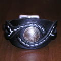 PEACEMAKER-WB1-ブラック-ピースメーカーブレス1-PEACEMAKERWB1-REDMOON-レッドムーンレザーブレスレットの画像