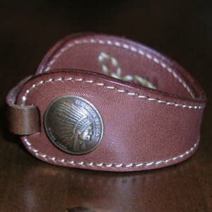 PEACEMAKER-WB2-ピースメーカーブレス2-PEACEMAKERWB2-REDMOON-レッドムーンレザーブレスレットの画像