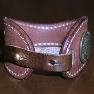 PEACEMAKER-WB2-ピースメーカーブレス2-PEACEMAKERWB2-REDMOON-レッドムーンレザーブレスレットの画像
