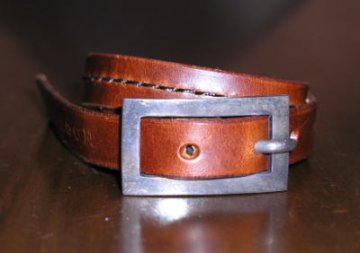 WBS-HS-レザーブレスWBSHS-WBSHS-REDMOON-レッドムーンレザーブレスレットの画像