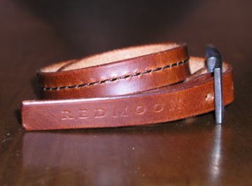 WBS-HS-レザーブレスWBSHS-WBSHS-REDMOON-レッドムーンレザーブレスレットの画像