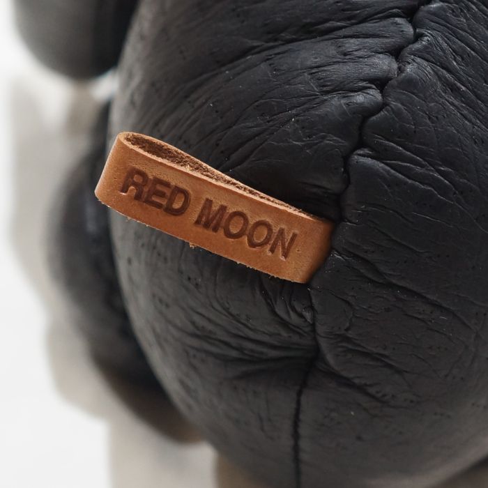 旧商品スペシャルプライス！RM-TEDDY-ブラック-ペッカリーレザーベア-RMTEDDY-REDMOON-レッドムーンテディーベアの画像