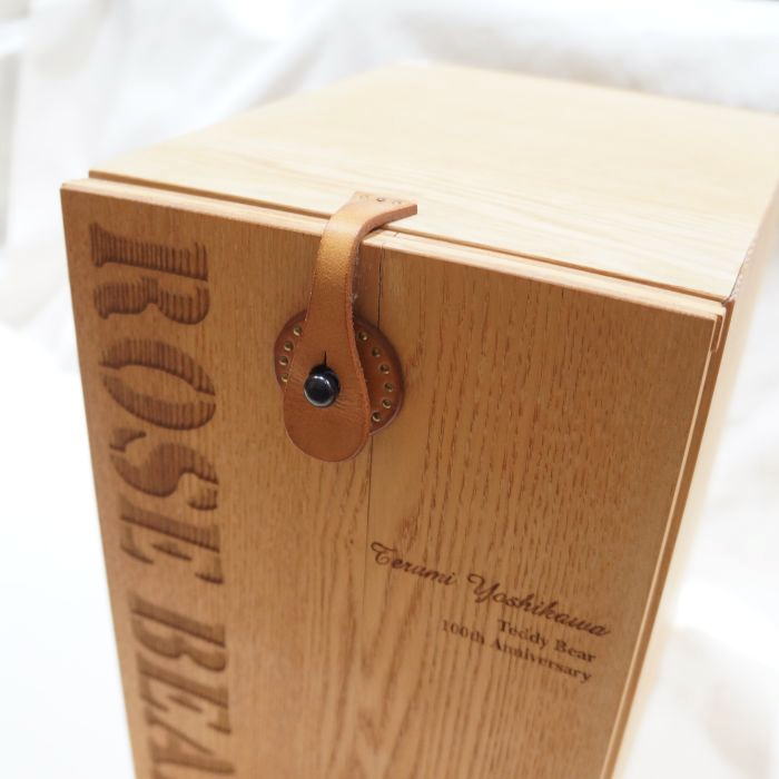 RM-TEDDY(ワケアリ品)-コードバン-ペッカリーレザーベアのワケアリ品-RMTEDDY-REDMOON-レッドムーンテディーベアの画像