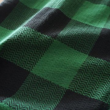 FN-SNR-101L GRNxBK ブロックチェックネルシャツ101L FNSNR101L FLATHEAD フラットヘッドシャツ BLOCK CHECK NEL SHIRTの画像