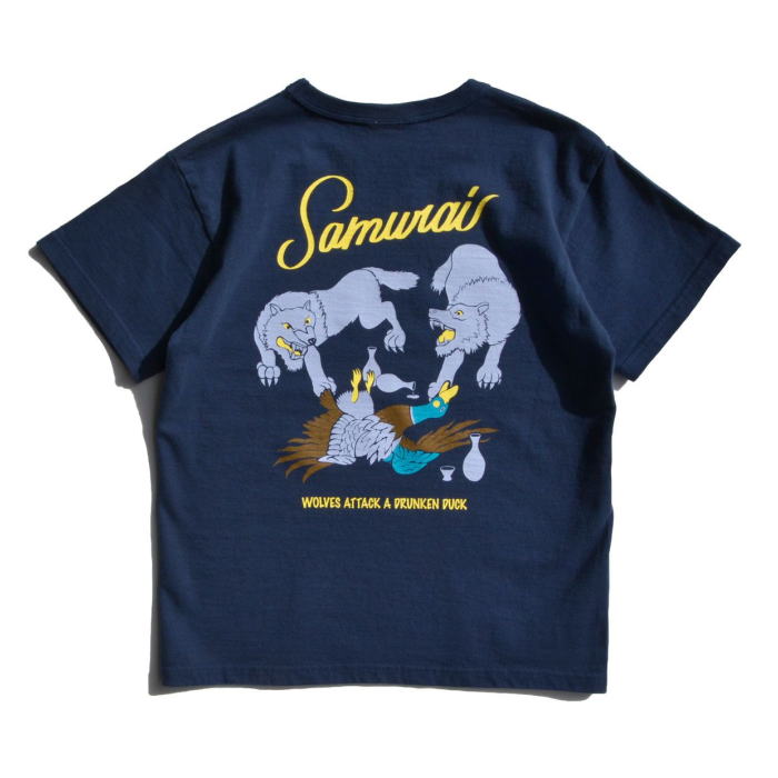 SJST21-104-サムライジーンズ半袖Ｔシャツ21-104-SJST21104-SAMURAIJEANS-サムライジーンズTシャツの画像