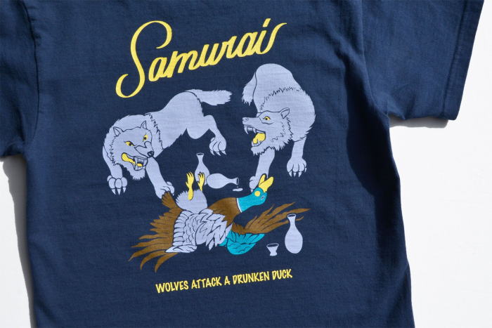 SJST21-104-サムライジーンズ半袖Ｔシャツ21-104-SJST21104-SAMURAIJEANS-サムライジーンズTシャツの画像