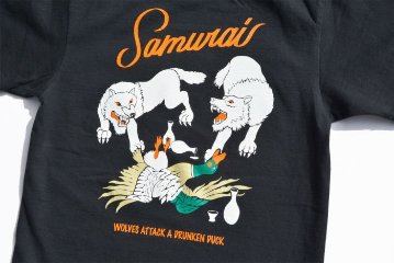 SJST21-104-サムライジーンズ半袖Ｔシャツ21-104-SJST21104-SAMURAIJEANS-サムライジーンズTシャツの画像
