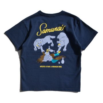 SJST21-104-サムライジーンズ半袖Ｔシャツ21-104-SJST21104-SAMURAIJEANS-サムライジーンズTシャツの画像
