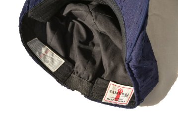 SJ301HN21-SK-太刺し子ハンチング-SJ301HN21SK-SAMURAIJEANS-サムライジーンズハンチング-帽子-ハンチングキャップの画像