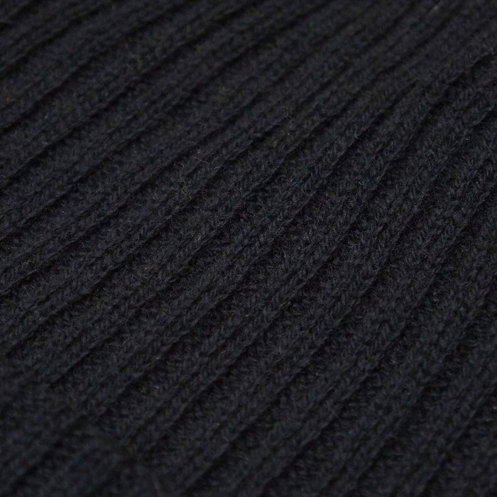FN-HK001-BK-ウールニットキャップ001-FNHK001-FLATHEAD-フラットヘッドニットキャップの画像