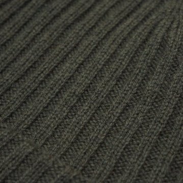 FN-HK001-OLV-ウールニットキャップ001-FNHK001-FLATHEAD-フラットヘッドニットキャップの画像
