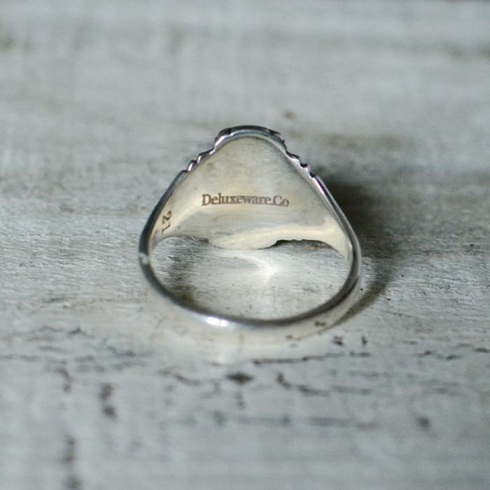 DR1510-DELUXE RING 1510-DELUXEWARE-デラックスウエアシルバーリング-デラックスウエアハンドメイドリング-指輪の画像