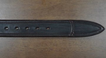 DLD-001-BK-BENZ LEATHER 510BELT-DELUXEWARE-デラックスウエアベルト-レザーベルト-LEATHERBELTの画像