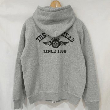 FN-MHZP-002 GRY ハイネックスウェットパーカー002 FNMHZP002 FLATHEAD フラットヘッドフルジップパーカーの画像