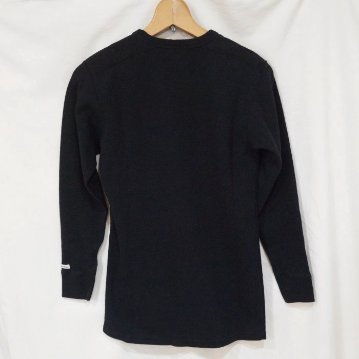 FN-THLD-001-BK-無地ショルダーパッドサーマル001-FNTHLD001-FLATHEAD-フラットヘッドサーマルTシャツ-ショルダーパッドサーマルの画像
