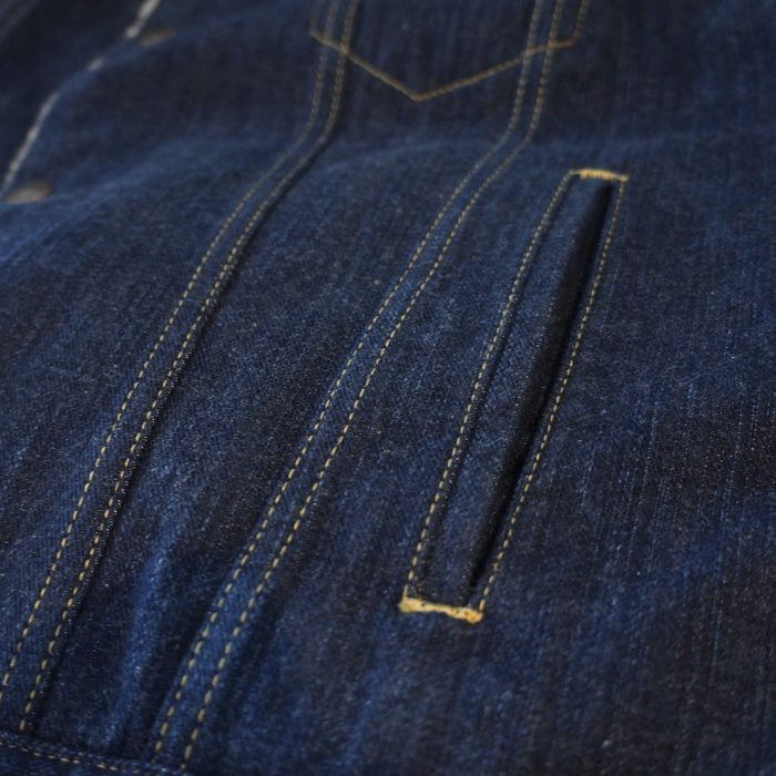 FN-OJ-B002 DENIM BOA JACKET FNOJB002 FLATHEAD フラットヘッド ボアジャケット アウターの画像