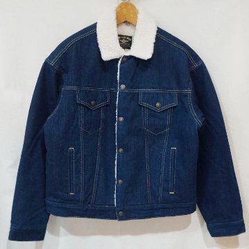 FN-OJ-B002 DENIM BOA JACKET FNOJB002 FLATHEAD フラットヘッド ボアジャケット アウターの画像