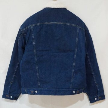 FN-OJ-B002 DENIM BOA JACKET FNOJB002 FLATHEAD フラットヘッド ボアジャケット アウターの画像