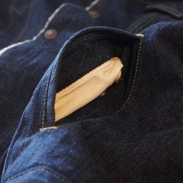 FN-OJ-B002 DENIM BOA JACKET FNOJB002 FLATHEAD フラットヘッド ボアジャケット アウターの画像