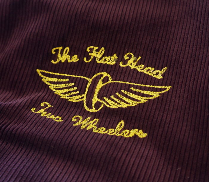 FN-OJ-V003 WIN コーデュロイバーシティ FNOJV003 CORDUROY VARSITY FLATHEAD フラットヘッドジャケット アウターの画像