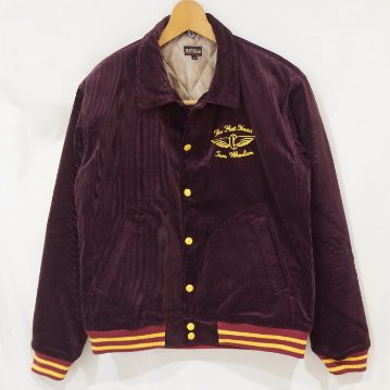 FN-OJ-V003 WIN コーデュロイバーシティ FNOJV003 CORDUROY VARSITY FLATHEAD フラットヘッドジャケット アウターの画像