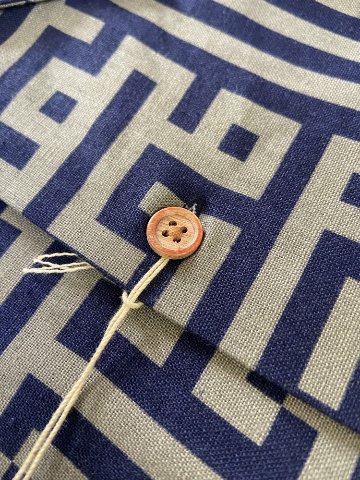 SSA26-02 幾何学柄アロハシャツ SSA2602 SAMURAIJEANS サムライジーンズ シャツ半袖の画像