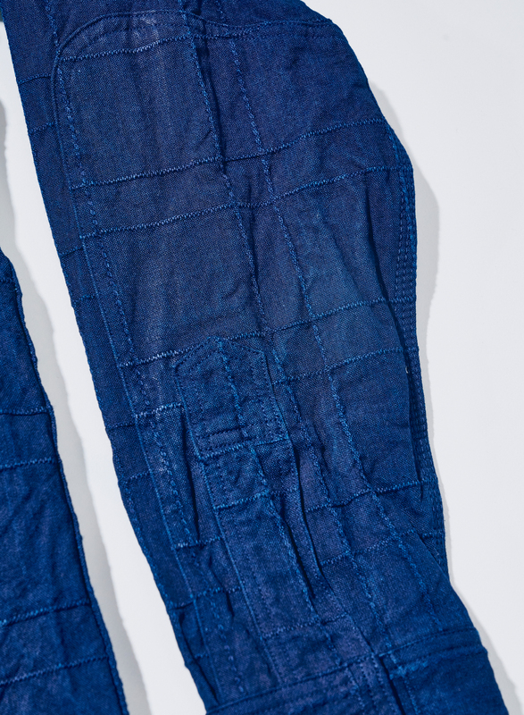 先行予約受付中！SSS26-ARS 藍刺し子ラティスワークシャツ SSS26ARS SAMURAIJEANS サムライジーンズシャツ 長袖シャツの画像