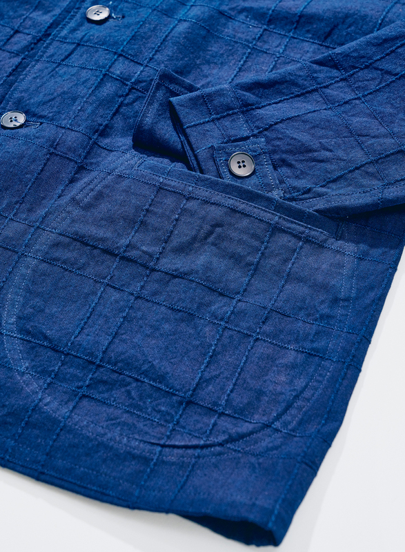SJSJK26-ARS 藍刺し子ラティスジャケット SJSJK26ARS SAMURAIJEANS サムライジーンズジャケット アウターの画像