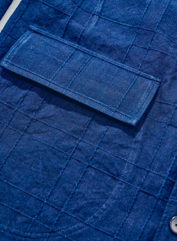 SJSJK26-ARS 藍刺し子ラティスジャケット SJSJK26ARS SAMURAIJEANS サムライジーンズジャケット アウターの画像