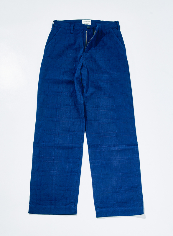 先行予約受付中！SJAP26-ARS 藍刺し子ラティストラウザーズ SJAP26ARS SAMURAIJEANS サムライジーンズデニムジーンズの画像