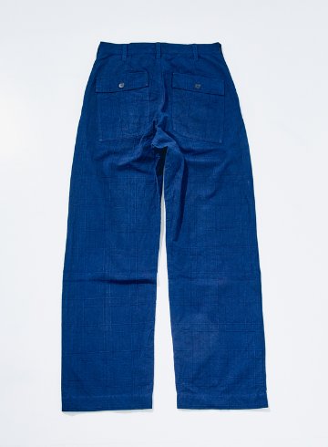 先行予約受付中！SJAP26-ARS 藍刺し子ラティストラウザーズ SJAP26ARS SAMURAIJEANS サムライジーンズデニムジーンズの画像