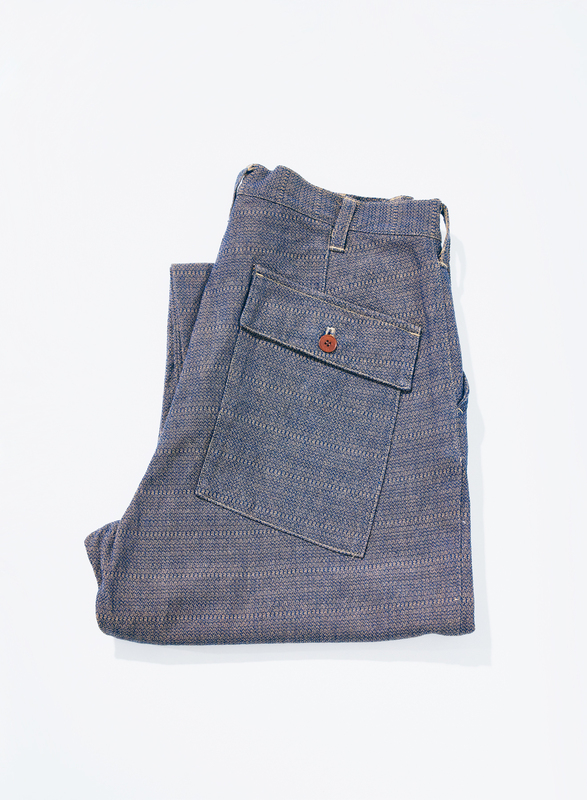 SJAP26-KSK カノコ・アイマダラトラウザーズ SJAP26KSK SAMURAIJEANS サムライジーンズデニムジーンズの画像