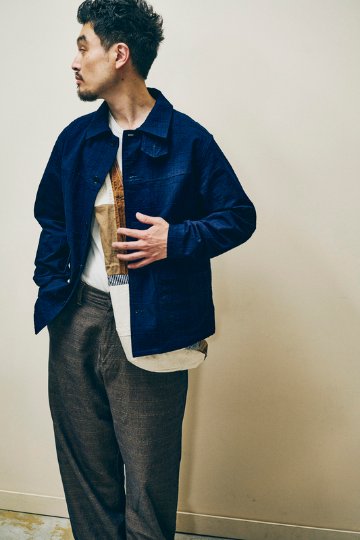 SJAP26-KSK カノコ・アイマダラトラウザーズ SJAP26KSK SAMURAIJEANS サムライジーンズデニムジーンズの画像