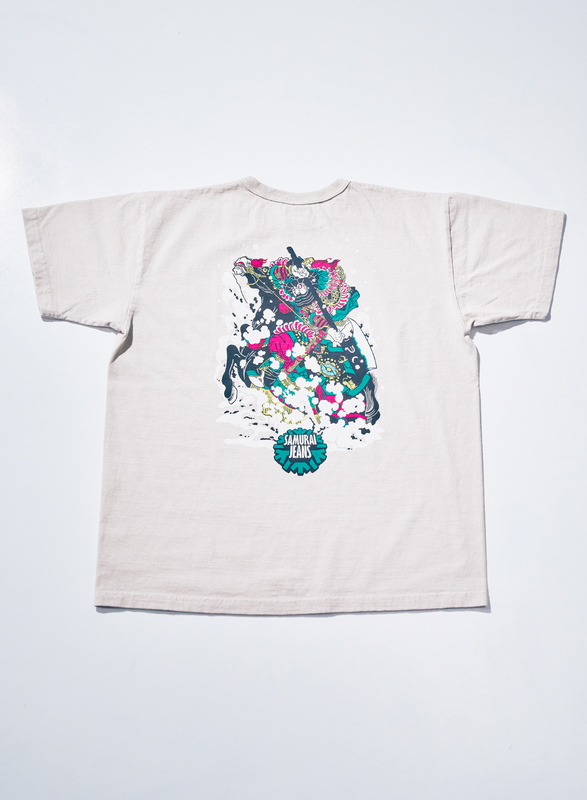 先行予約受付中！SJST26-102 サムライジーンズ半袖Ｔシャツ26-102 SJST26102 SAMURAIJEANS サムライジーンズ Tシャツの画像