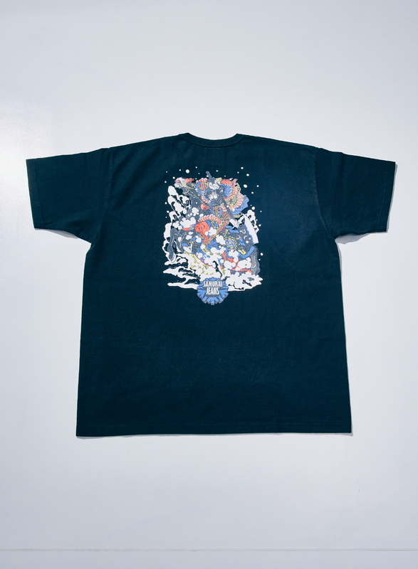 先行予約受付中！SJST26-102 サムライジーンズ半袖Ｔシャツ26-102 SJST26102 SAMURAIJEANS サムライジーンズ Tシャツの画像