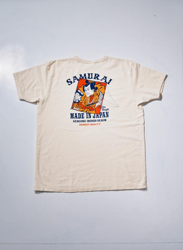 先行予約受付中！SJST26-105 サムライジーンズリペンコットン吊編Tシャツ26-105 SJST26105 SAMURAIJEANS サムライジーンズ Tシャツの画像