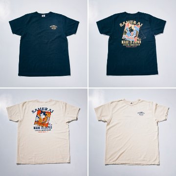 先行予約受付中！SJST26-105 サムライジーンズリペンコットン吊編Tシャツ26-105 SJST26105 SAMURAIJEANS サムライジーンズ Tシャツの画像