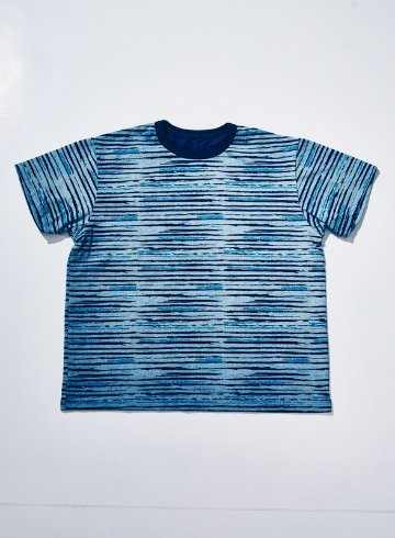 先行予約受付中！SJIT26-101 インディゴTシャツ SJIT26101 SAMURAIJEANS サムライジーンズTシャツの画像