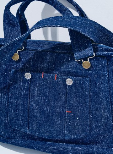 先行予約受付中！SJOVB26 オーバーオール型ショルダーバッグ SAMURAIJEANS サムライジーンズバッグ サムライジーンズバック 鞄の画像